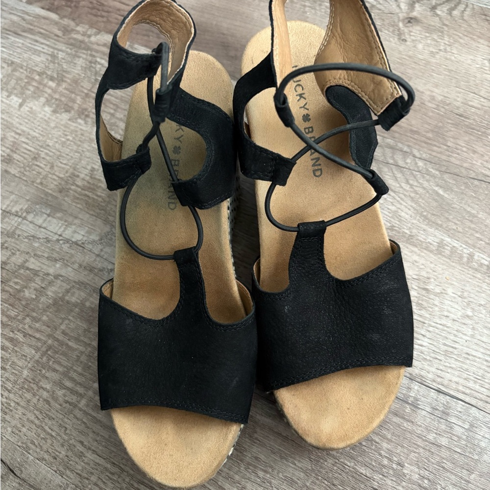 Lucky Brand Black Women's Sandals